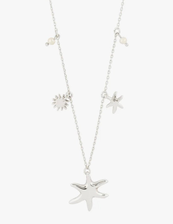 Prism Necklace by Pilgrim - Silver Plated