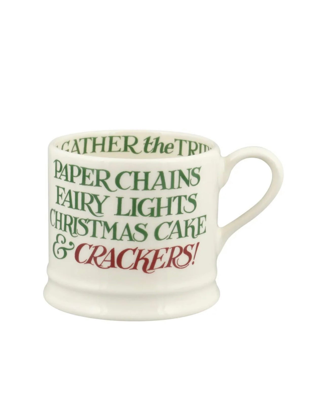 Emma Bridgewater Christmas Toast Crackers Small Mug