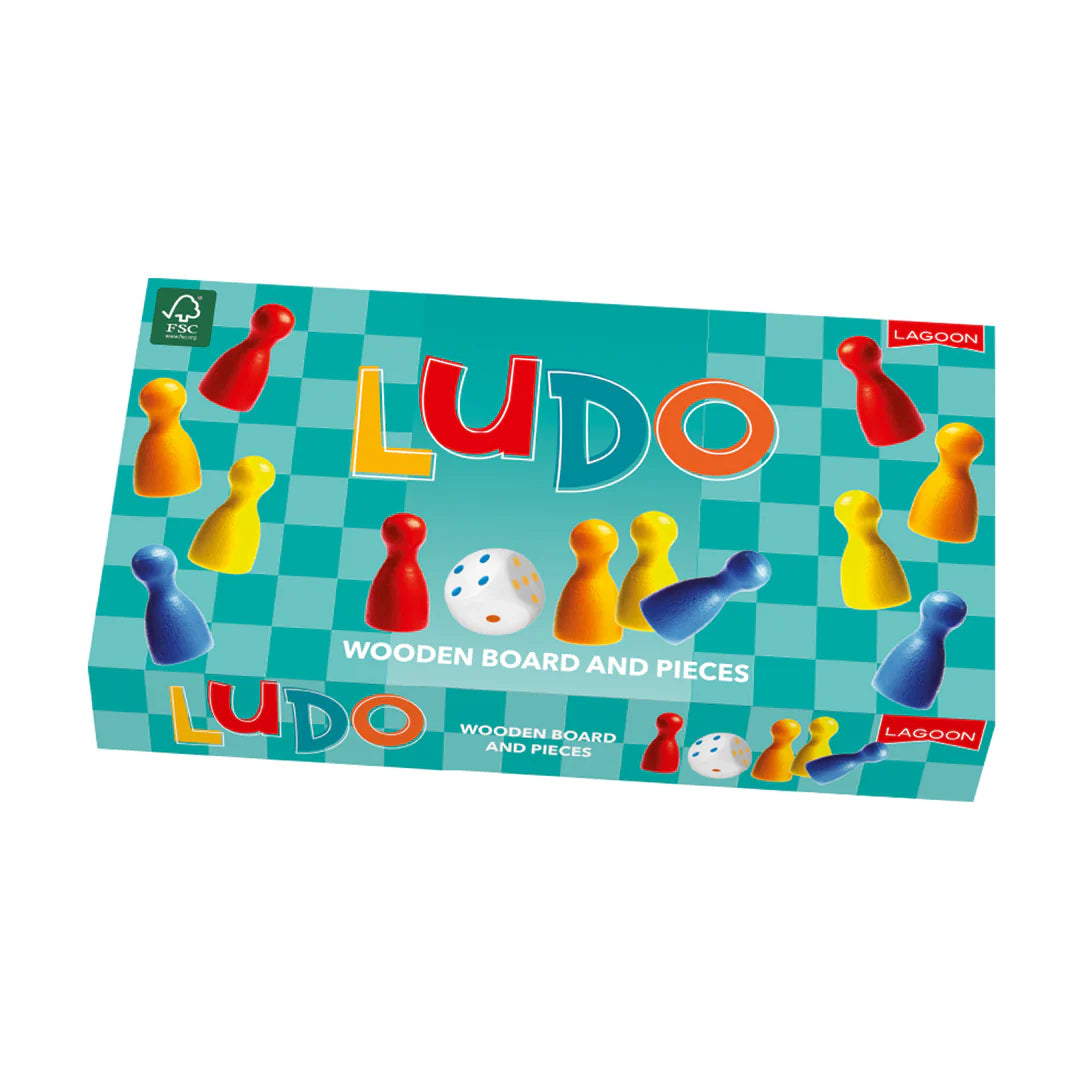 Wooden Ludo Set