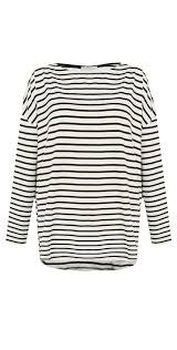 Bryony T-shirt - Black/Cream