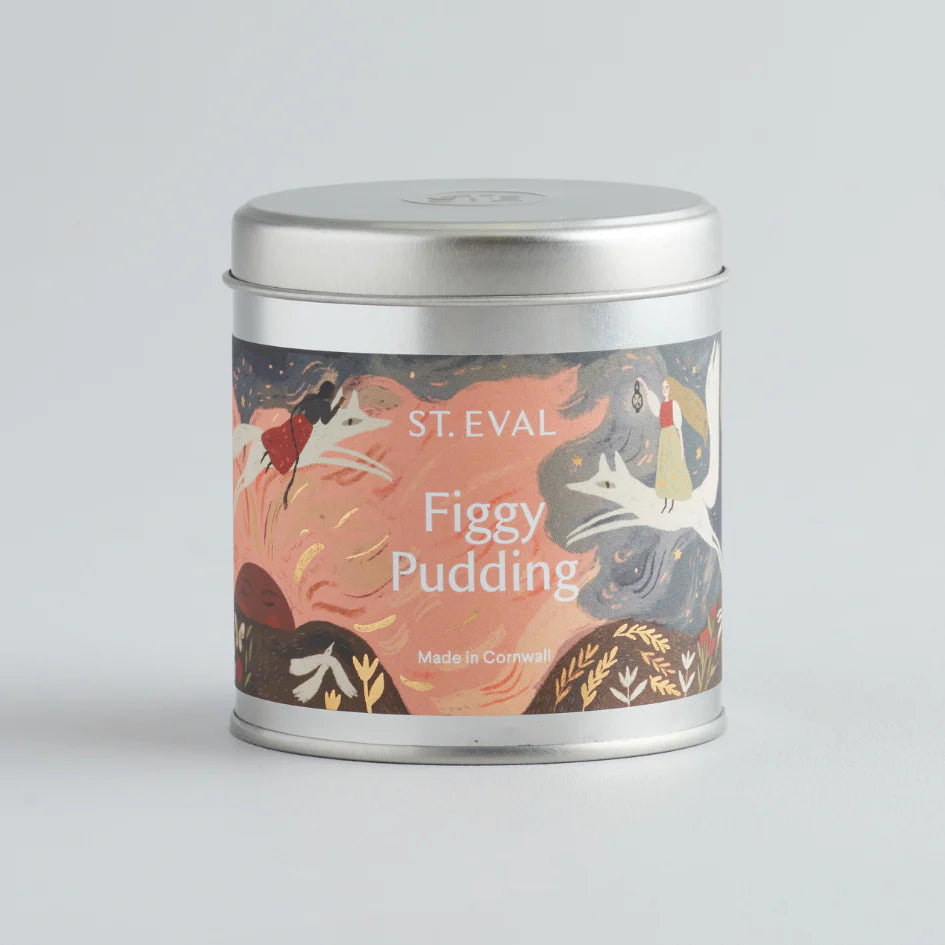 Figgy Pudding  Tin Candle