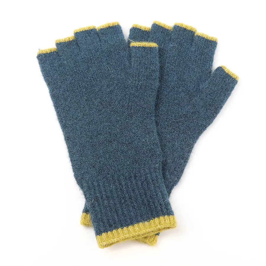 Men’s Wool Blend Fingerless Gloves