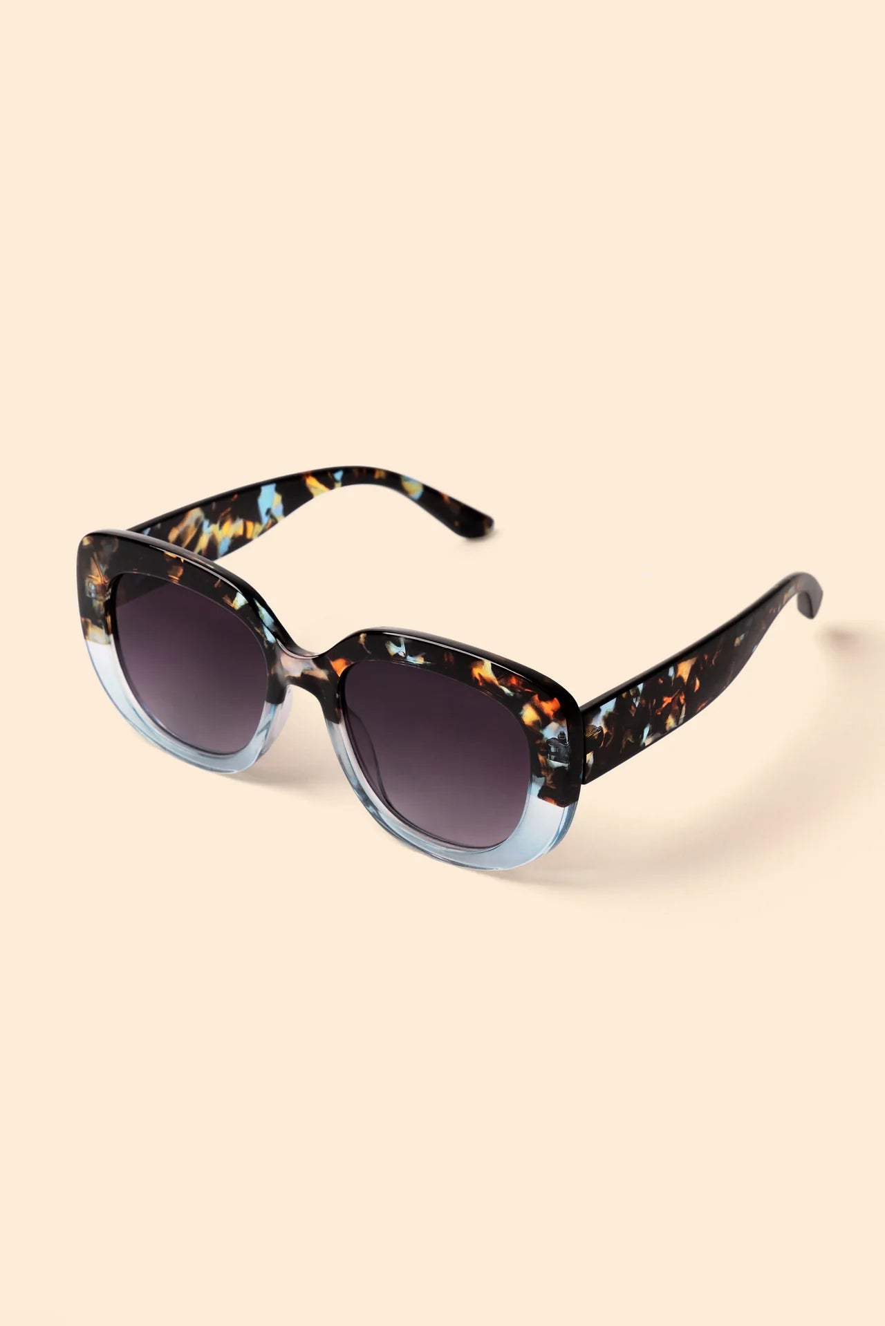 Polina Sunglasses - Tortioseshell & Aqua