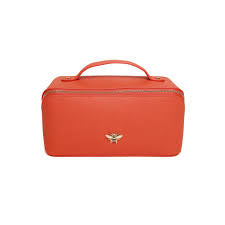 Orange Mini Train Case