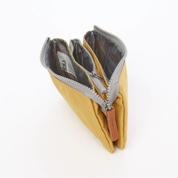 Carnaby Small Sustainable Canvas Purse - Flax