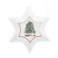 Nostalgia Santa/Tree Porcelain Dish