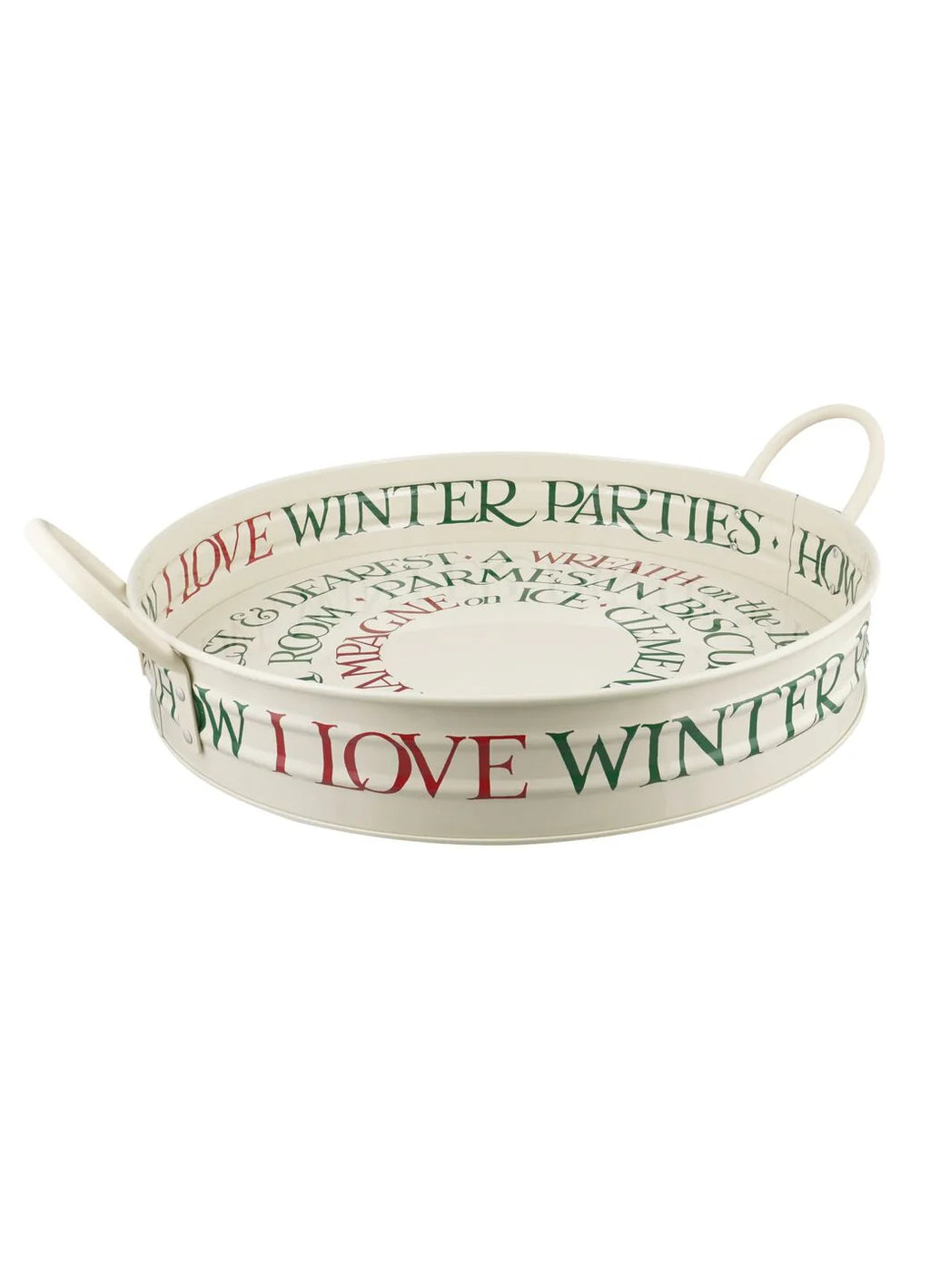 Emma Bridgewater - Christmas Toast Large Handle Tray