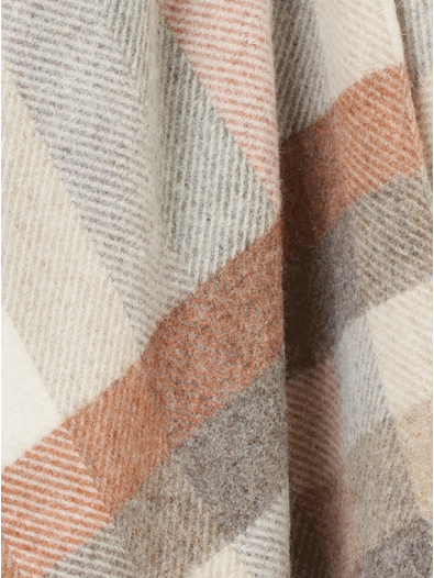Bronte Woodale Throw - Blush