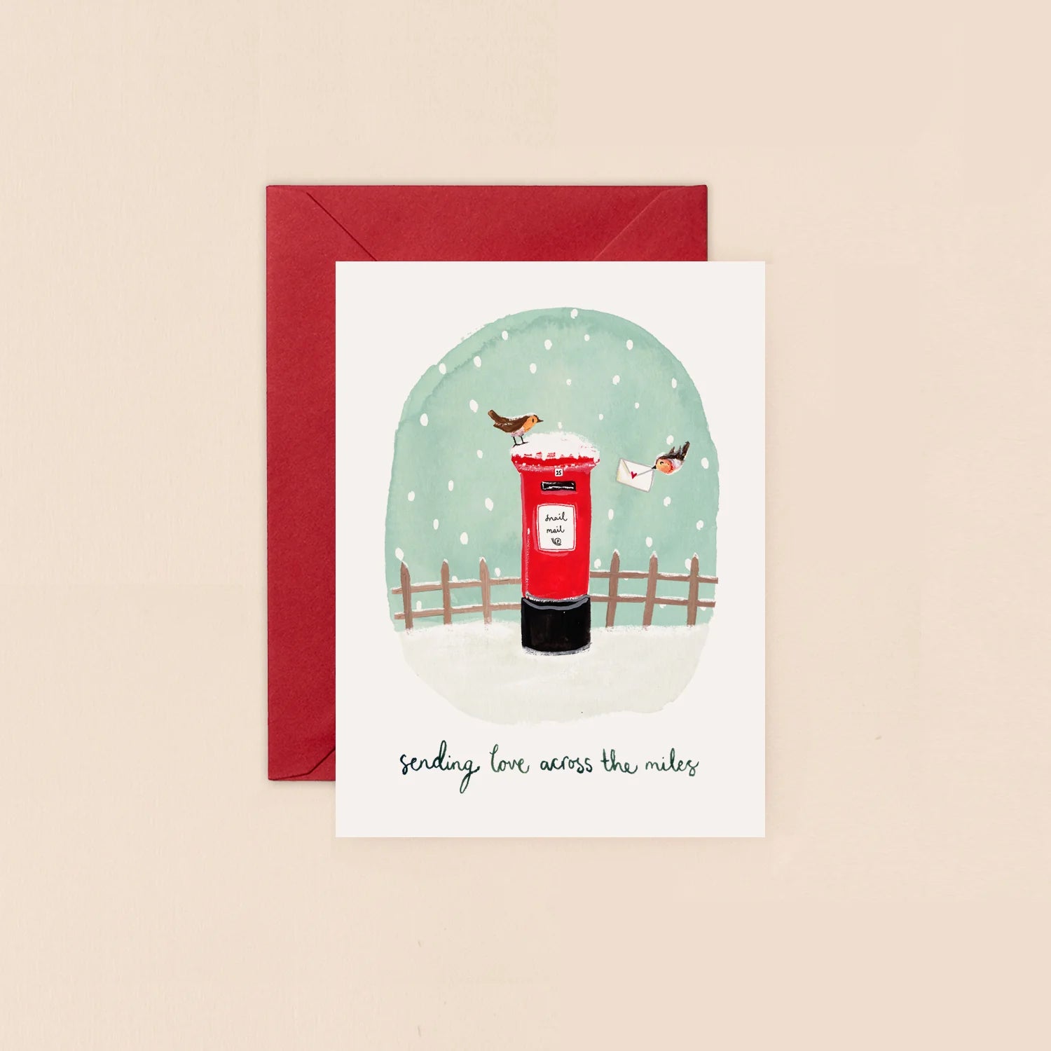 Postbox Sending Love Across The Miles