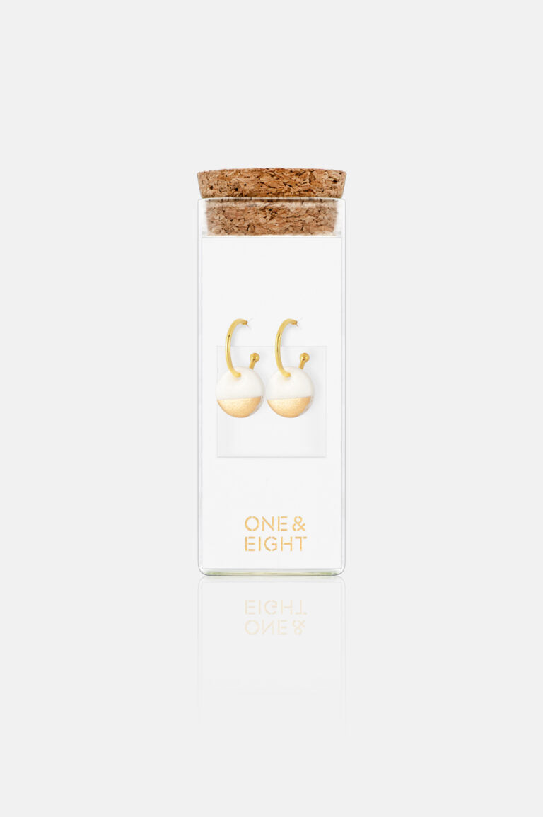 Matte Gold Dipped Earrings