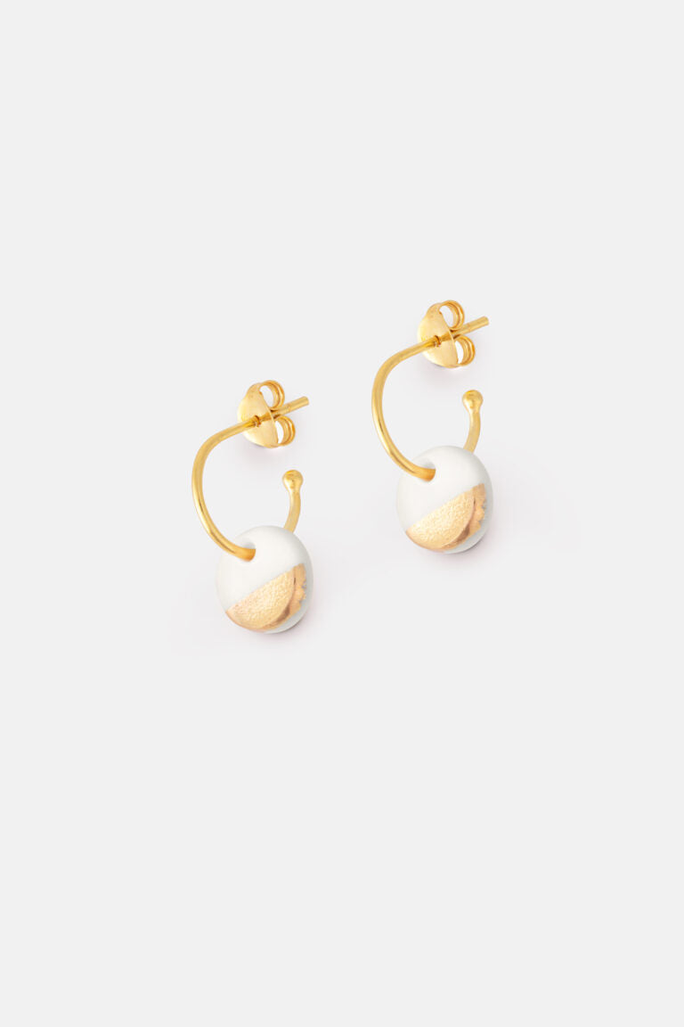 Matte Gold Dipped Earrings