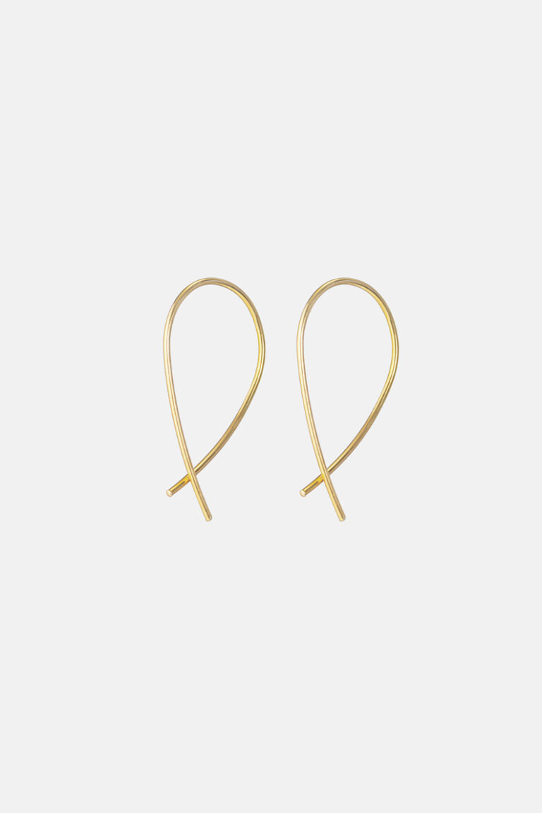 Mini Crossover Earrings
