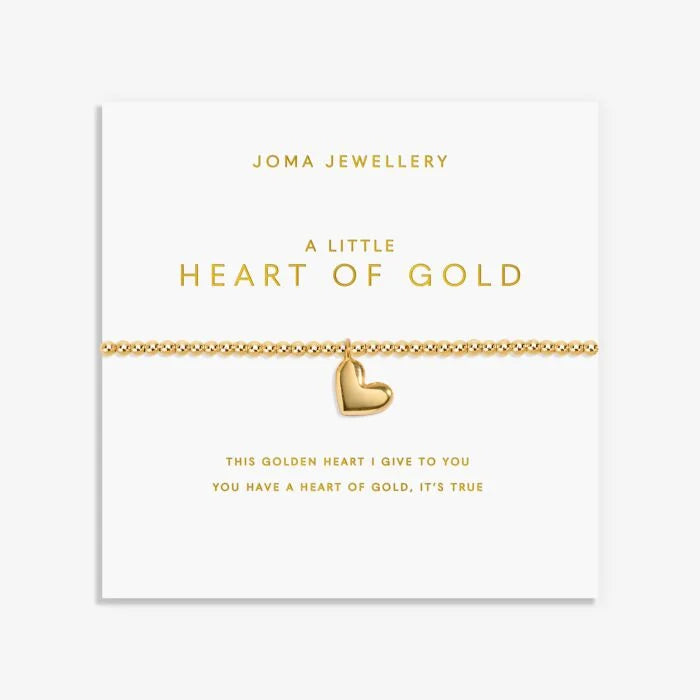 A Little Heart Of Gold Bracelet