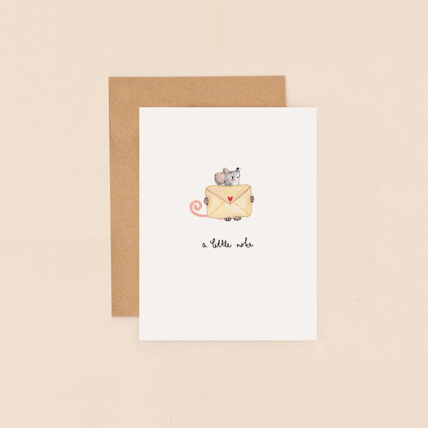 Mouse A Little Note