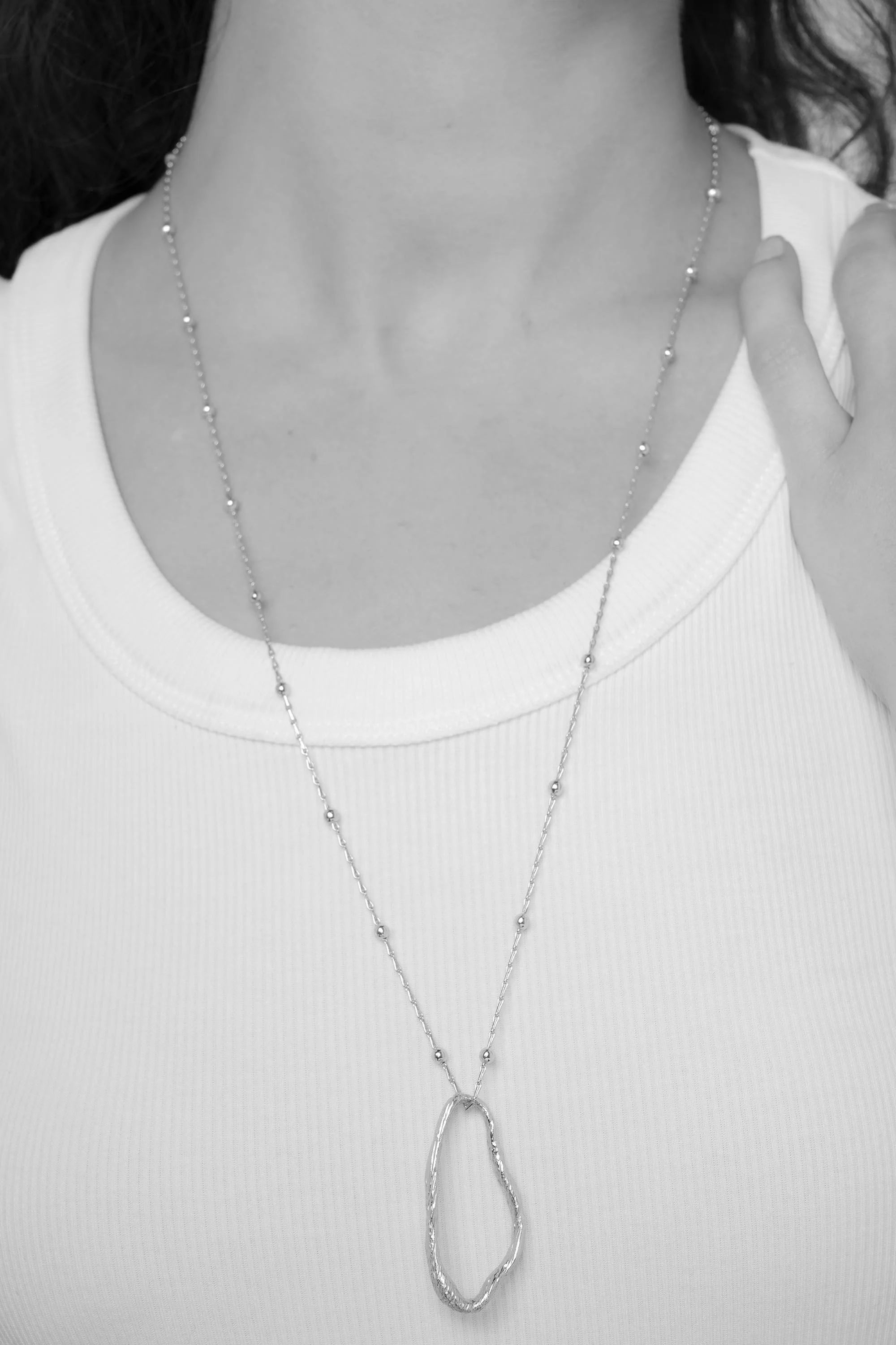 Mira Necklace - Silver