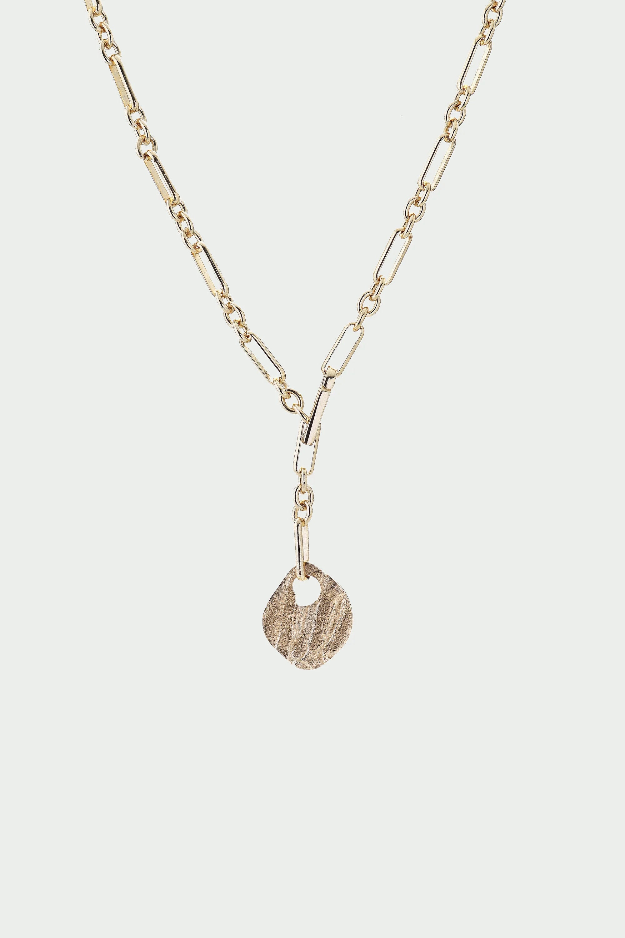 Baia Lariat Necklace- Gold