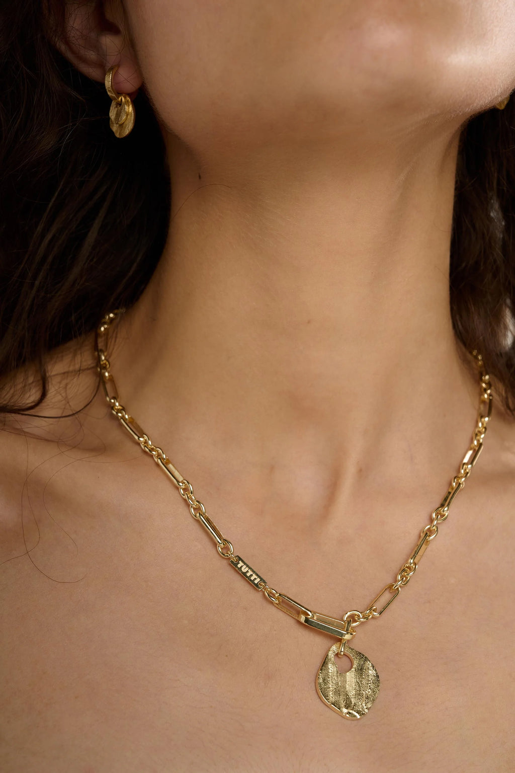 Baia Lariat Necklace- Gold