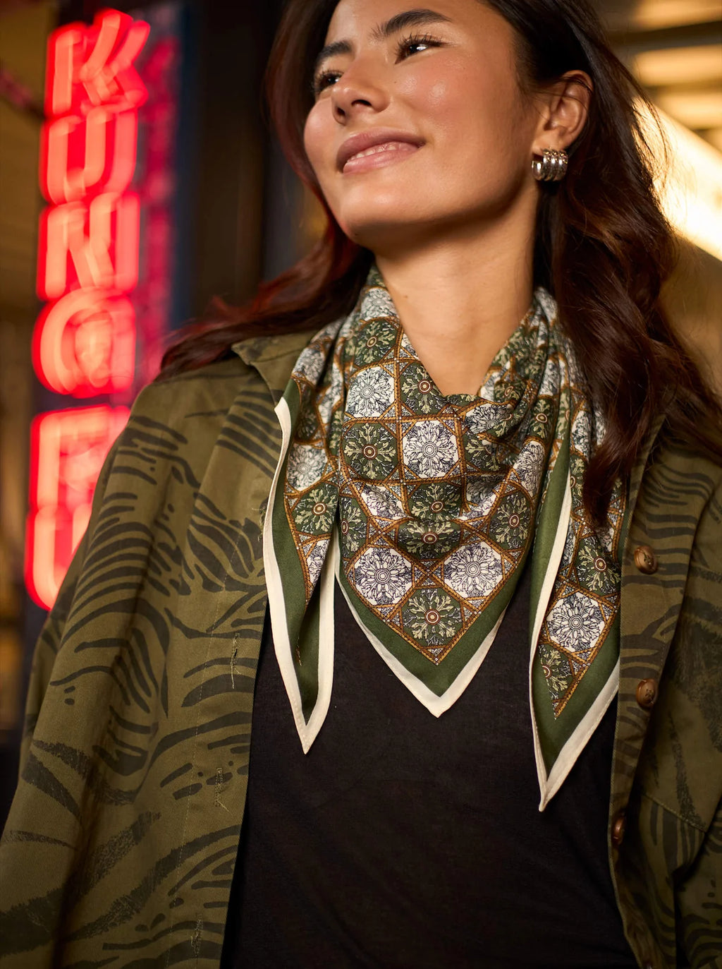 Bcewa Satin Scarf