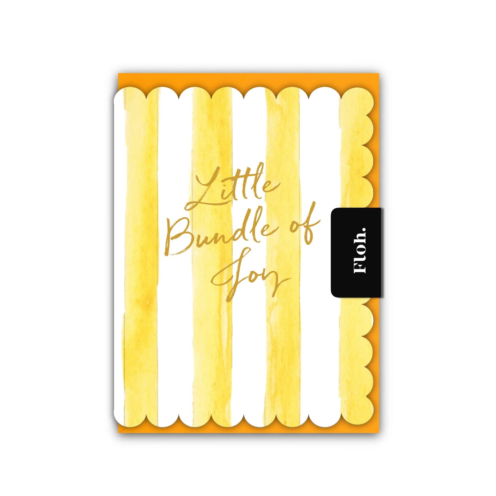 Little Bundle of Joy (Lemon Stripe) Card