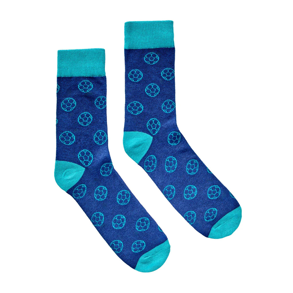 Storage Tin & Sock Set - Football