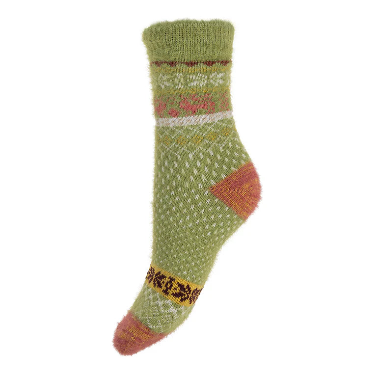 Ladies Multi Coloured Socks