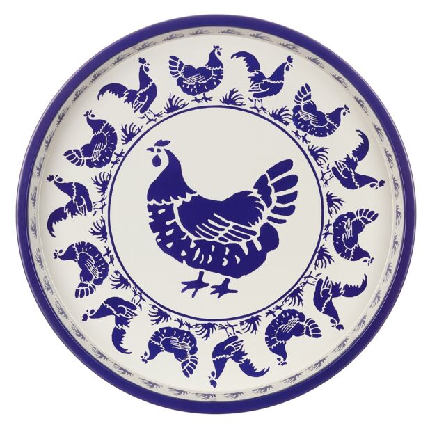 Emma Bridgewater Blue Hens Deep Well Tray