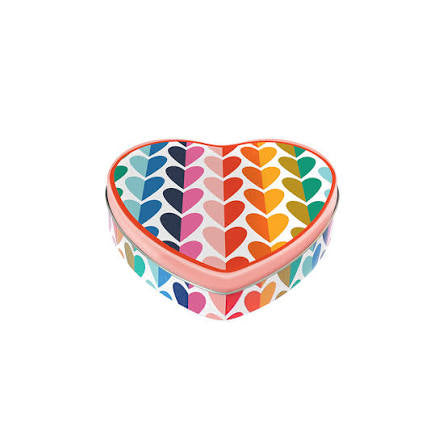 Kate Rhees - Multi Hearts Tin with Fudge
