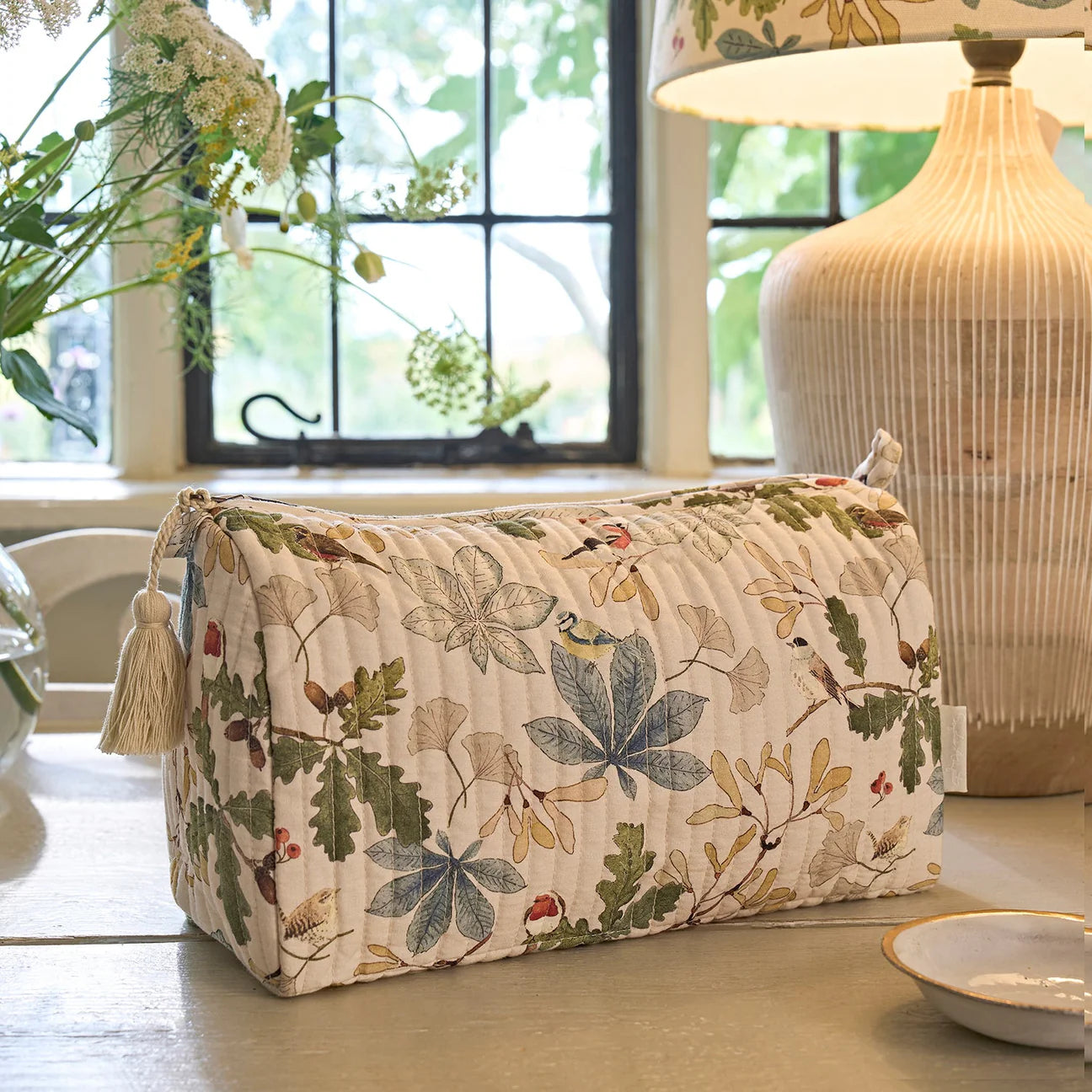 Wash Bag - Orchard Birds