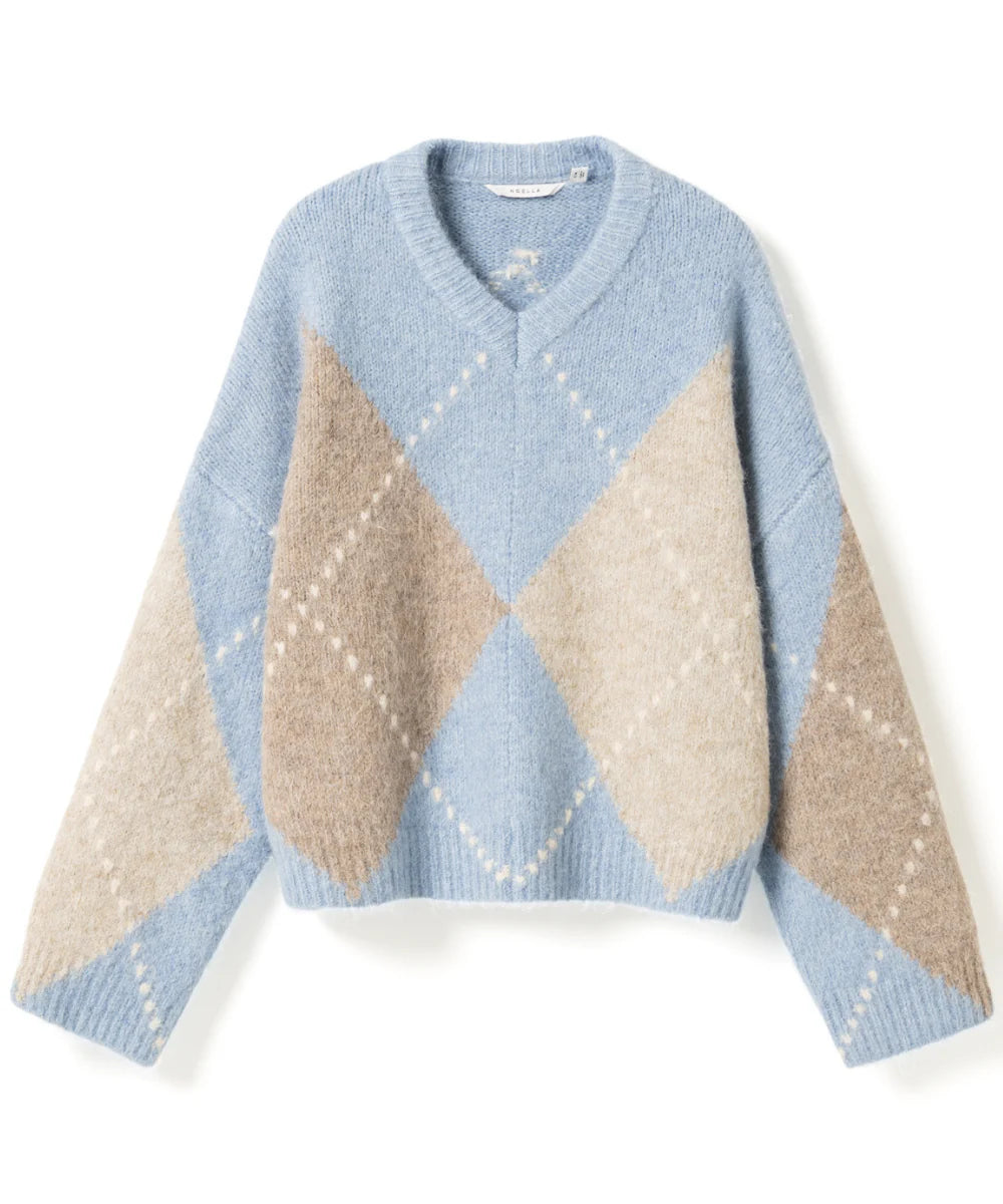 Lai Knit Jumper - Sky Blue
