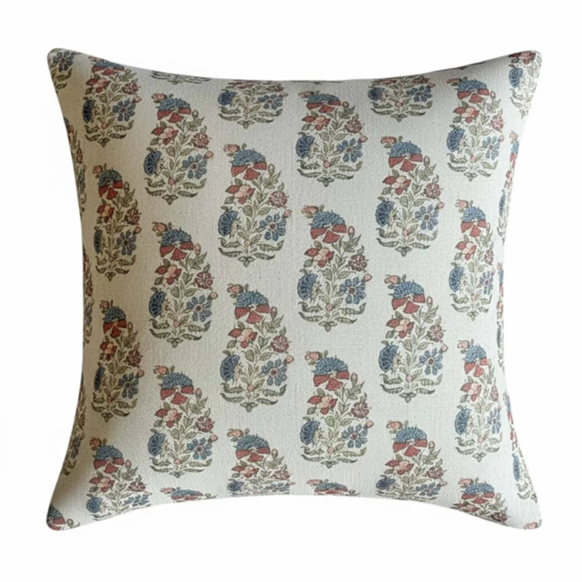Paisley Colour Block Cushion