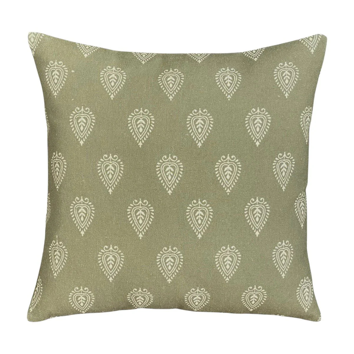 Royal India Cushion - Moss