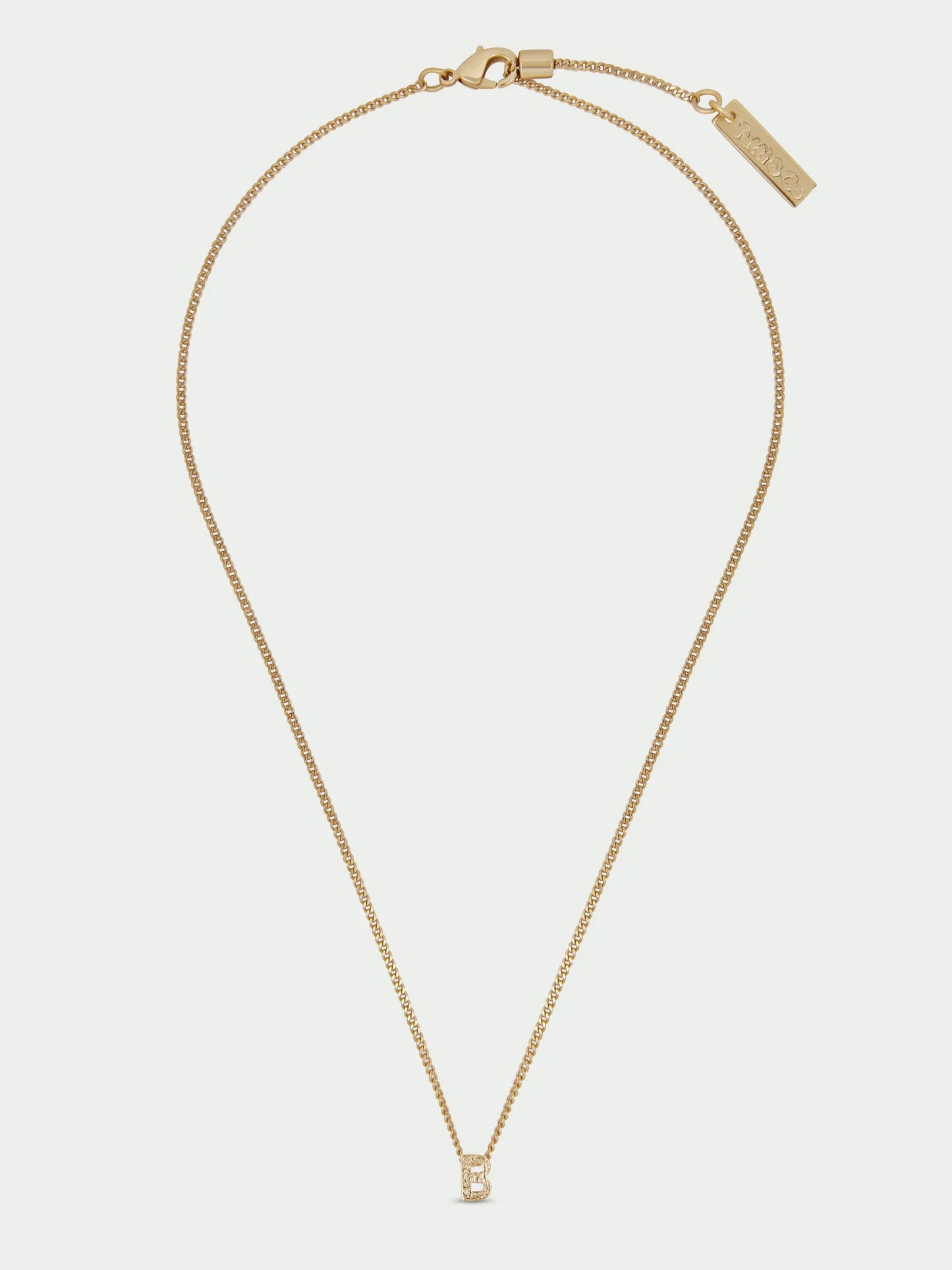 Initial Necklace - Gold Plated