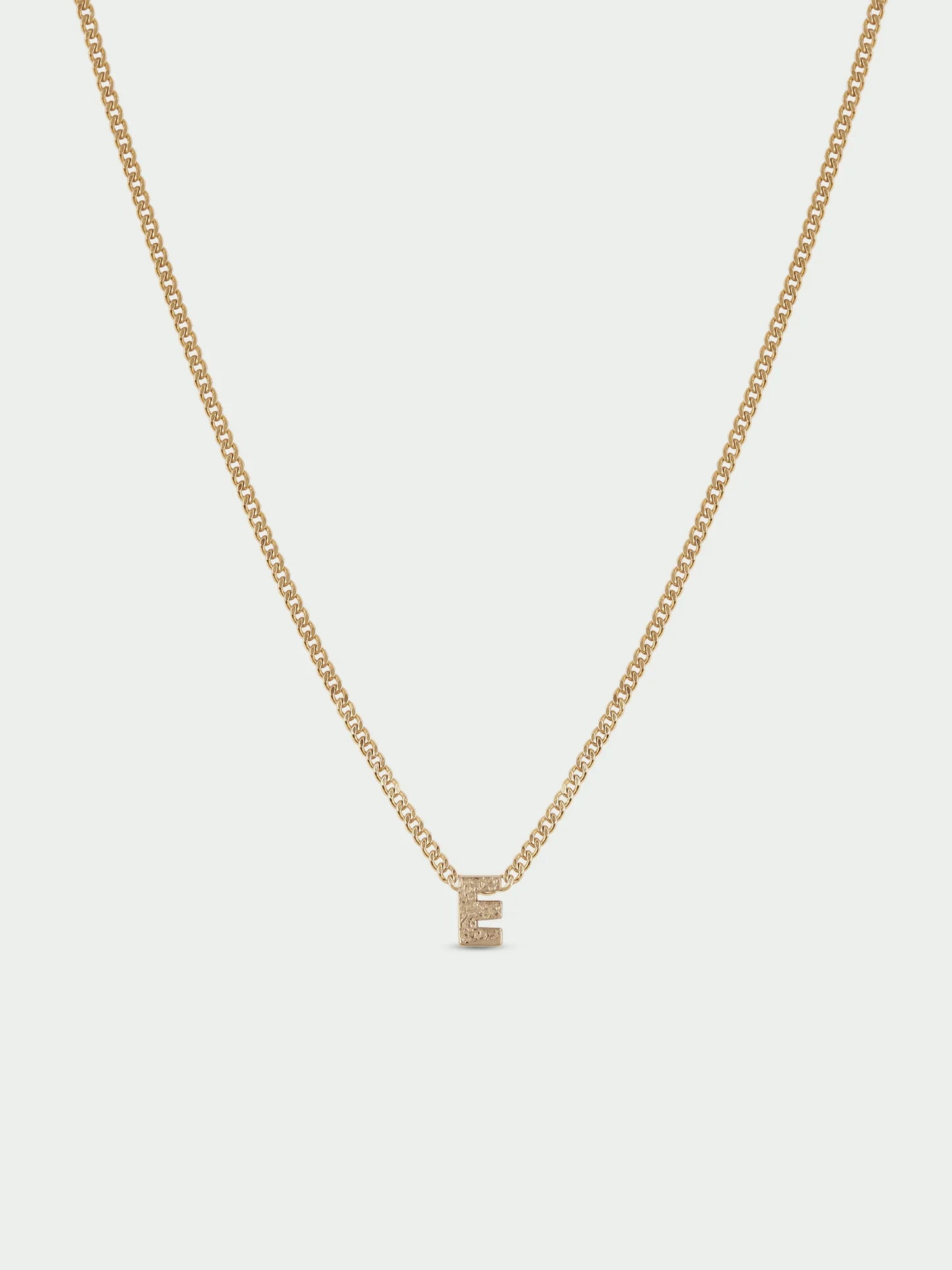 Initial Necklace - Gold Plated