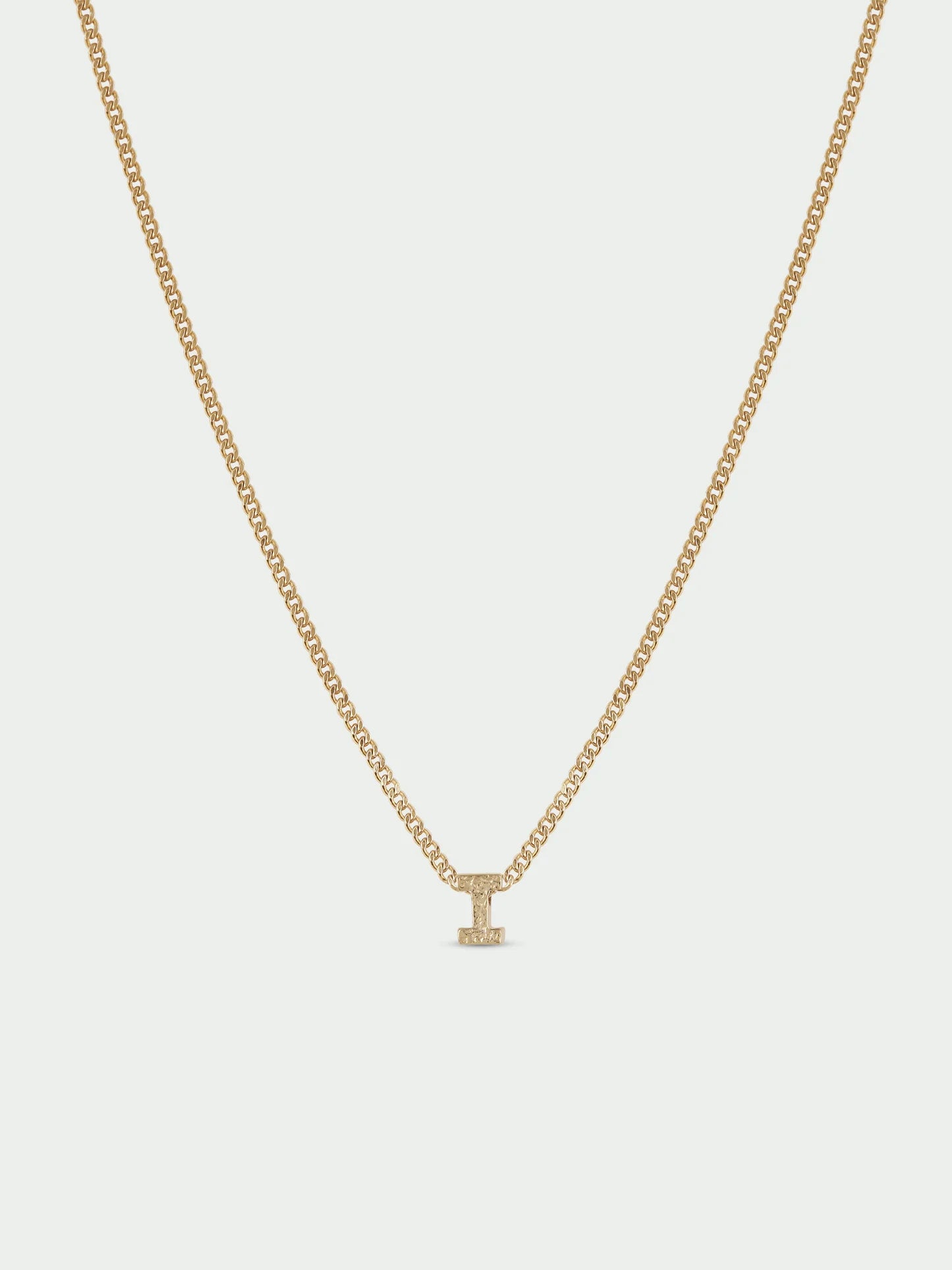 Initial Necklace - Gold Plated