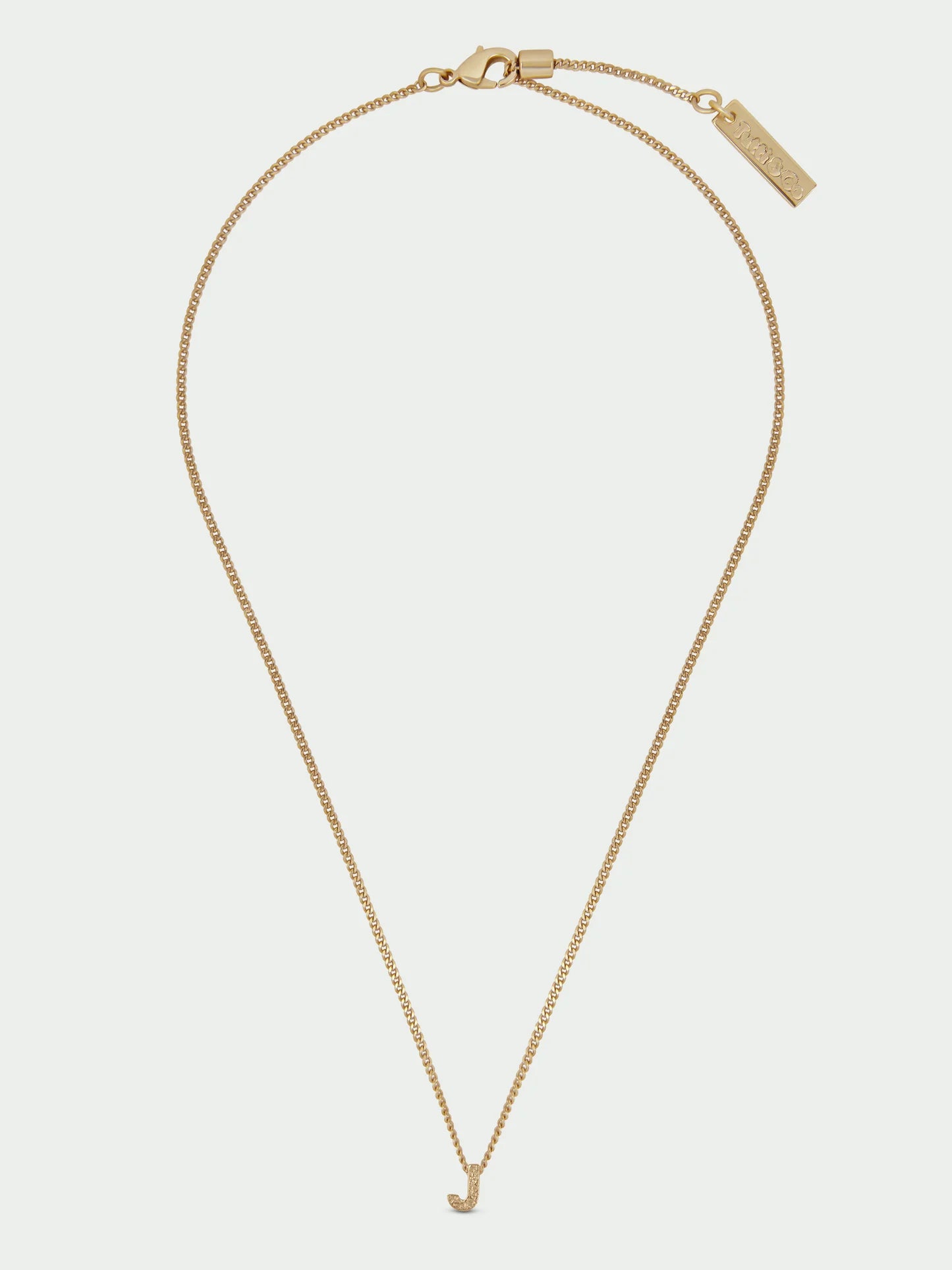 Initial Necklace - Gold Plated