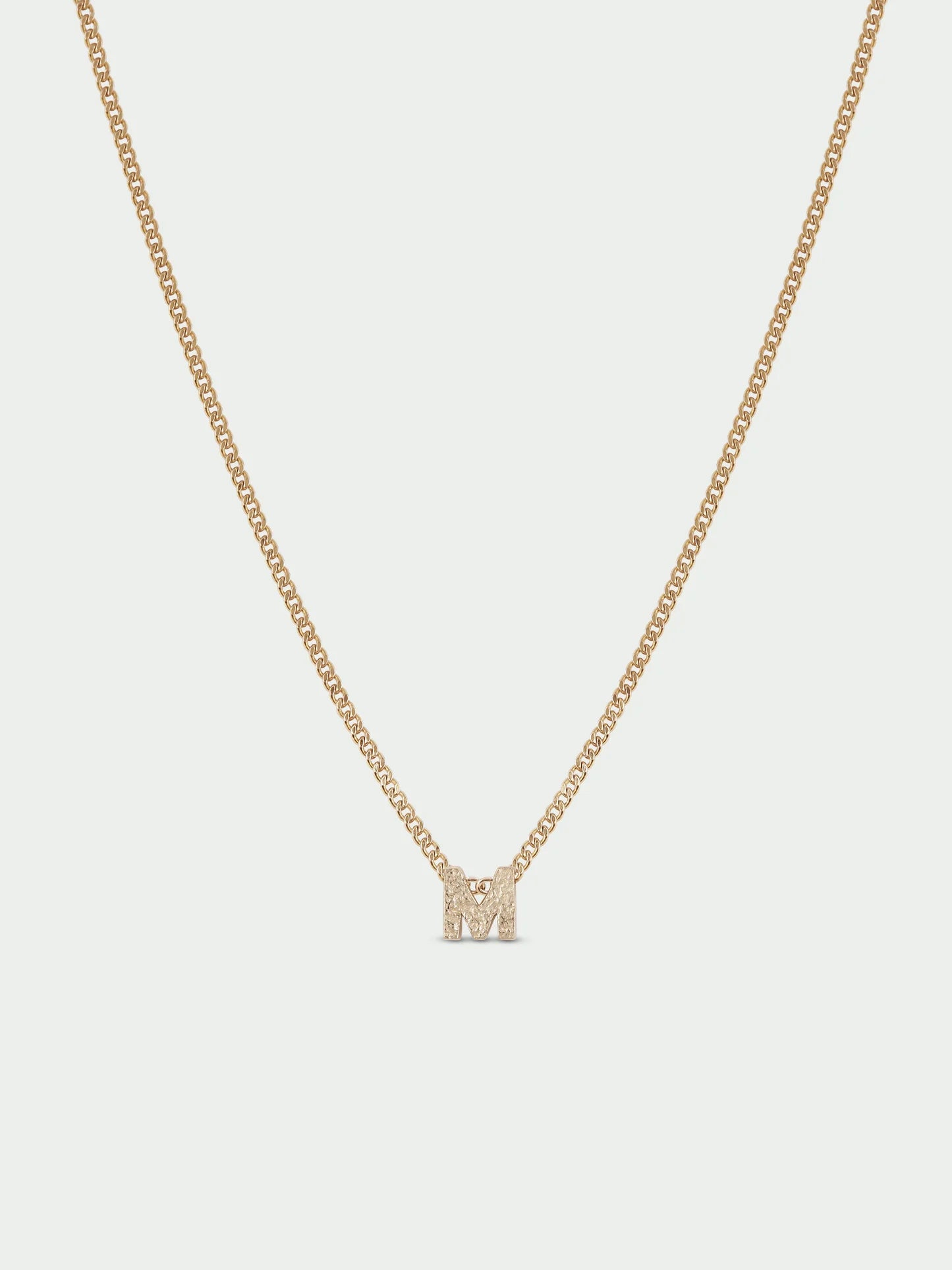 Initial Necklace - Gold Plated