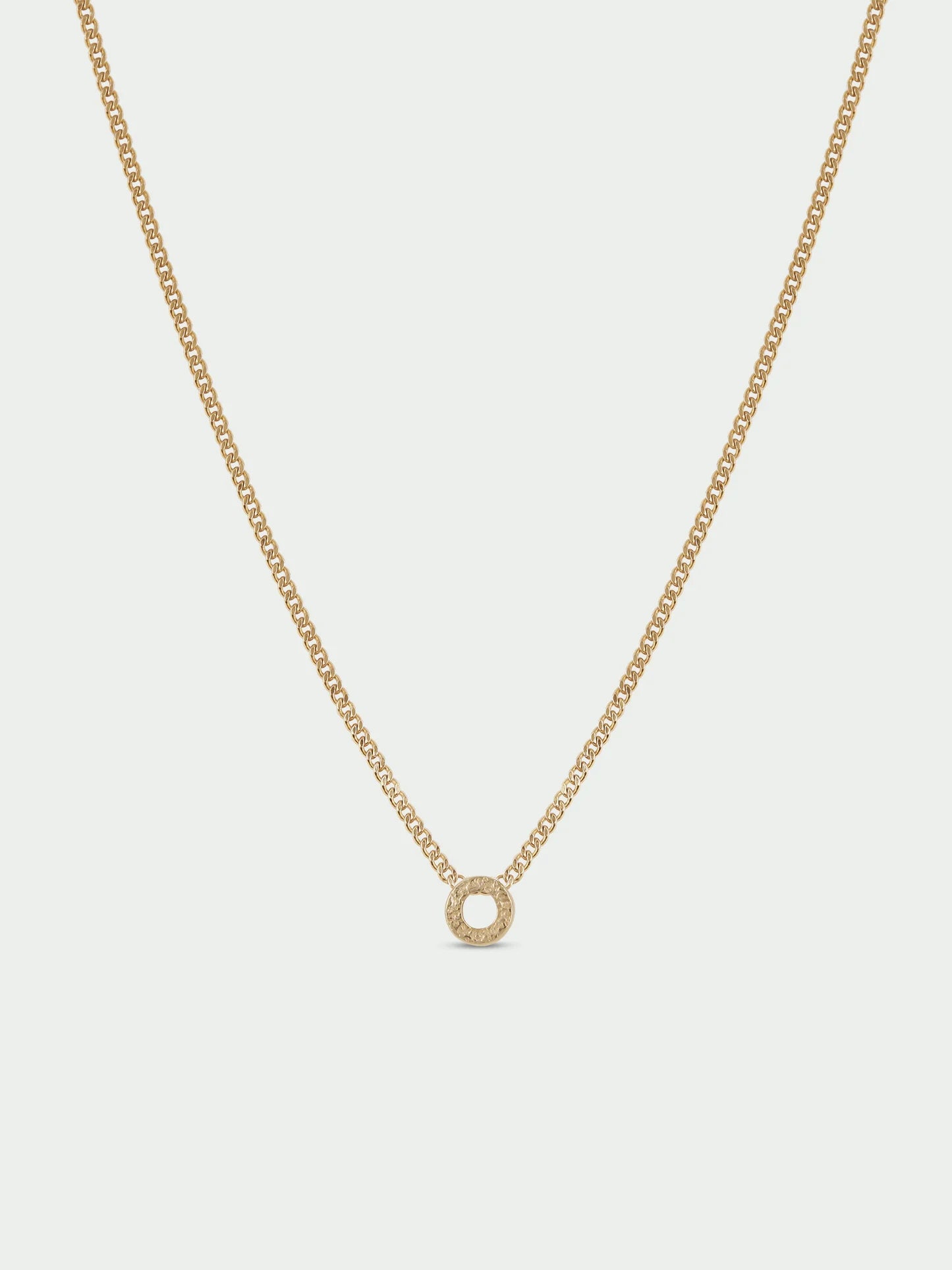 Initial Necklace - Gold Plated