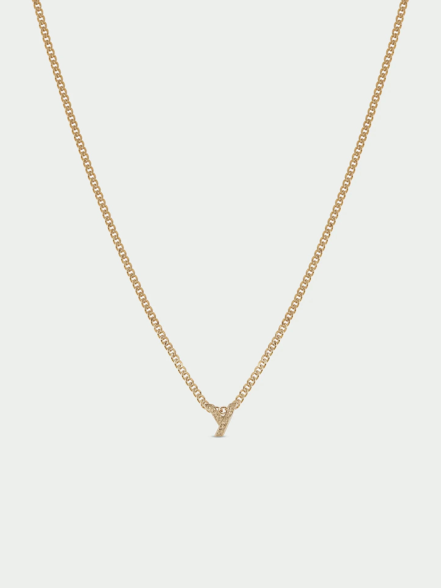 Initial Necklace - Gold Plated