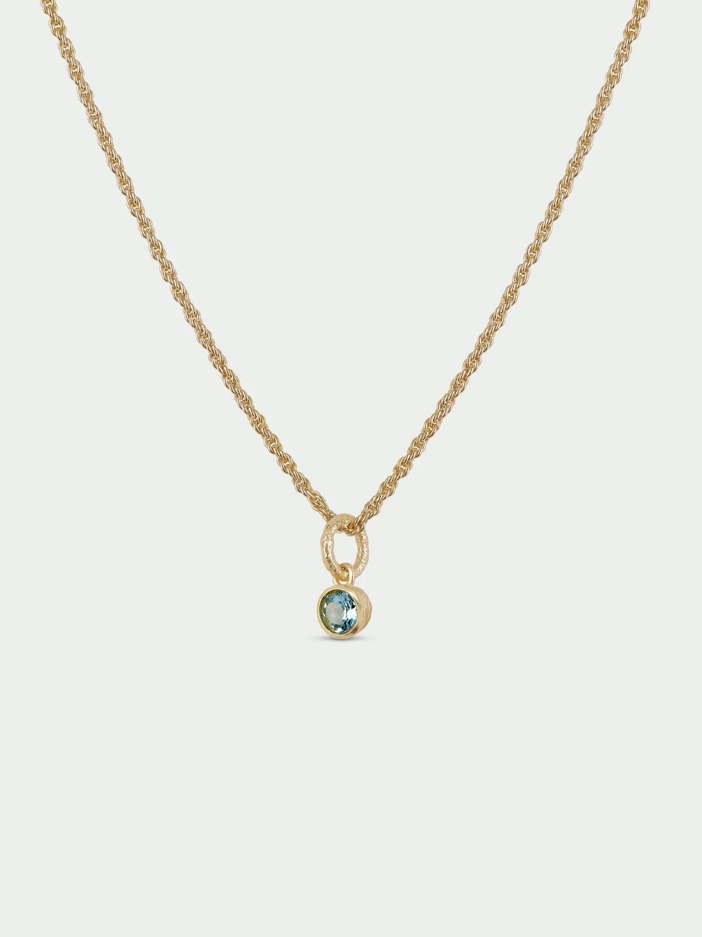 Birthstone Necklace - Gold Plated