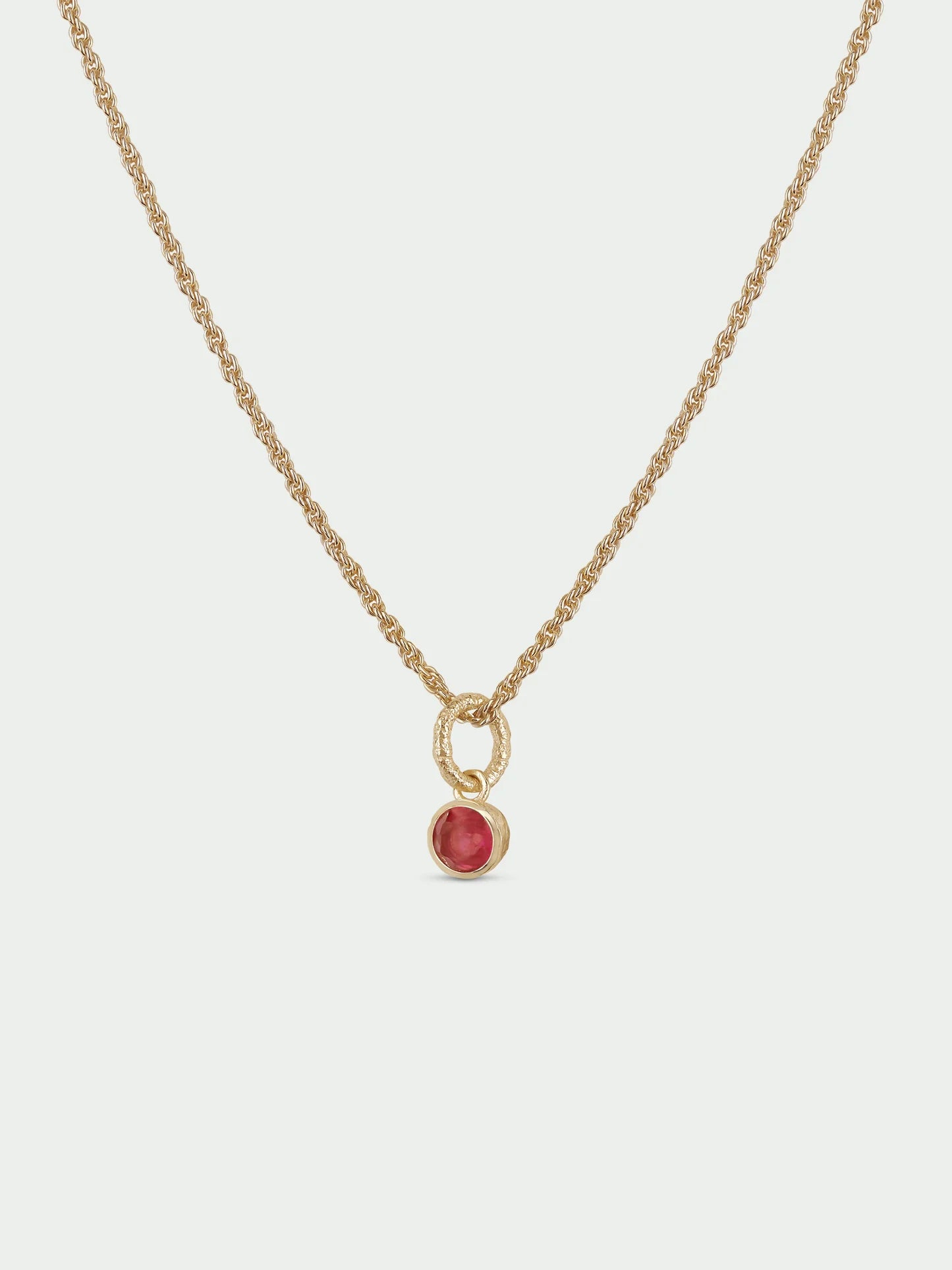 Birthstone Necklace - Gold Plated