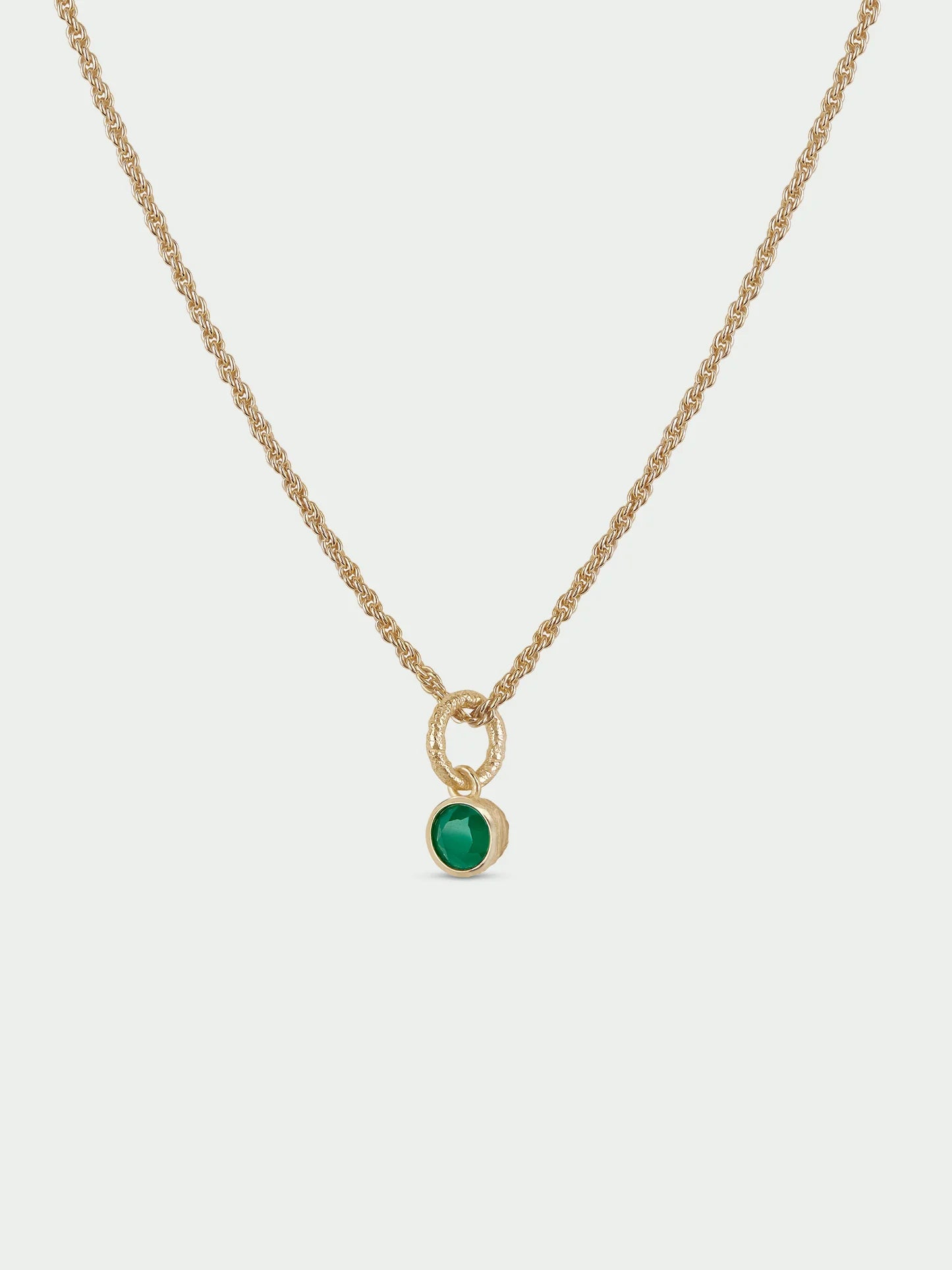 Birthstone Necklace - Gold Plated