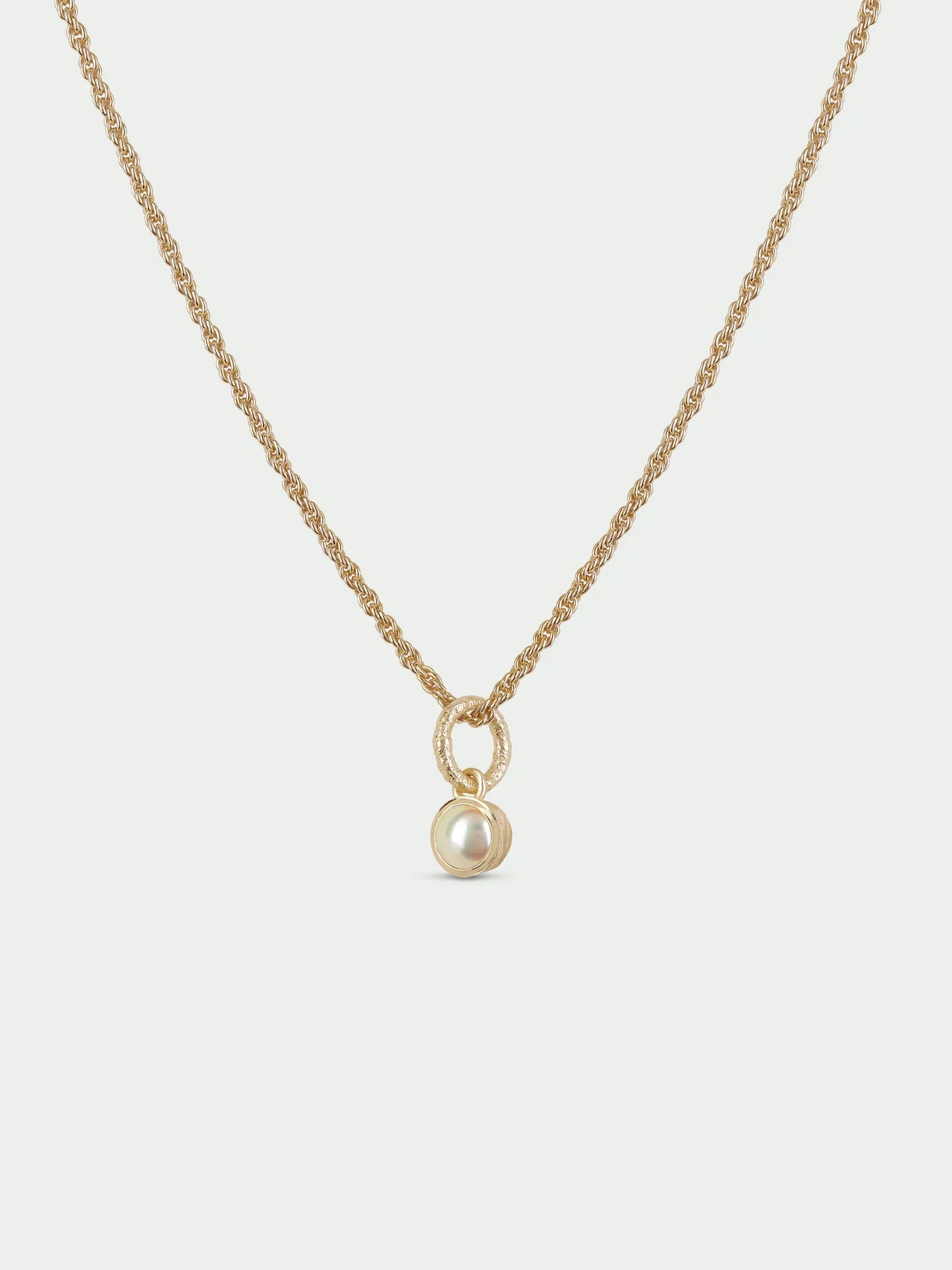 Birthstone Necklace - Gold Plated