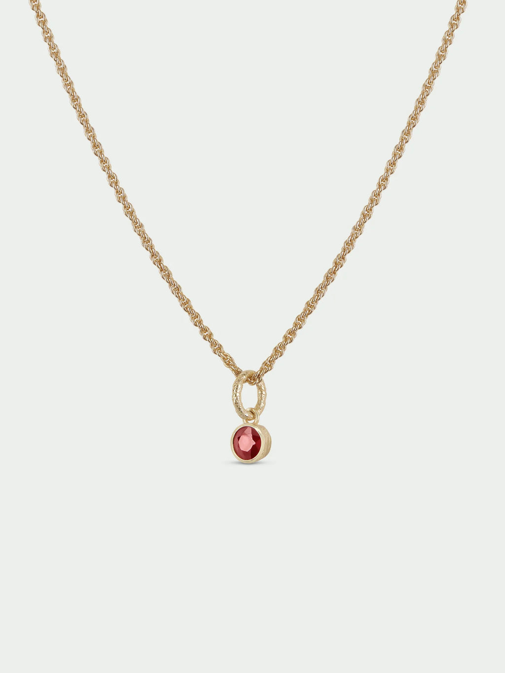 Birthstone Necklace - Gold Plated