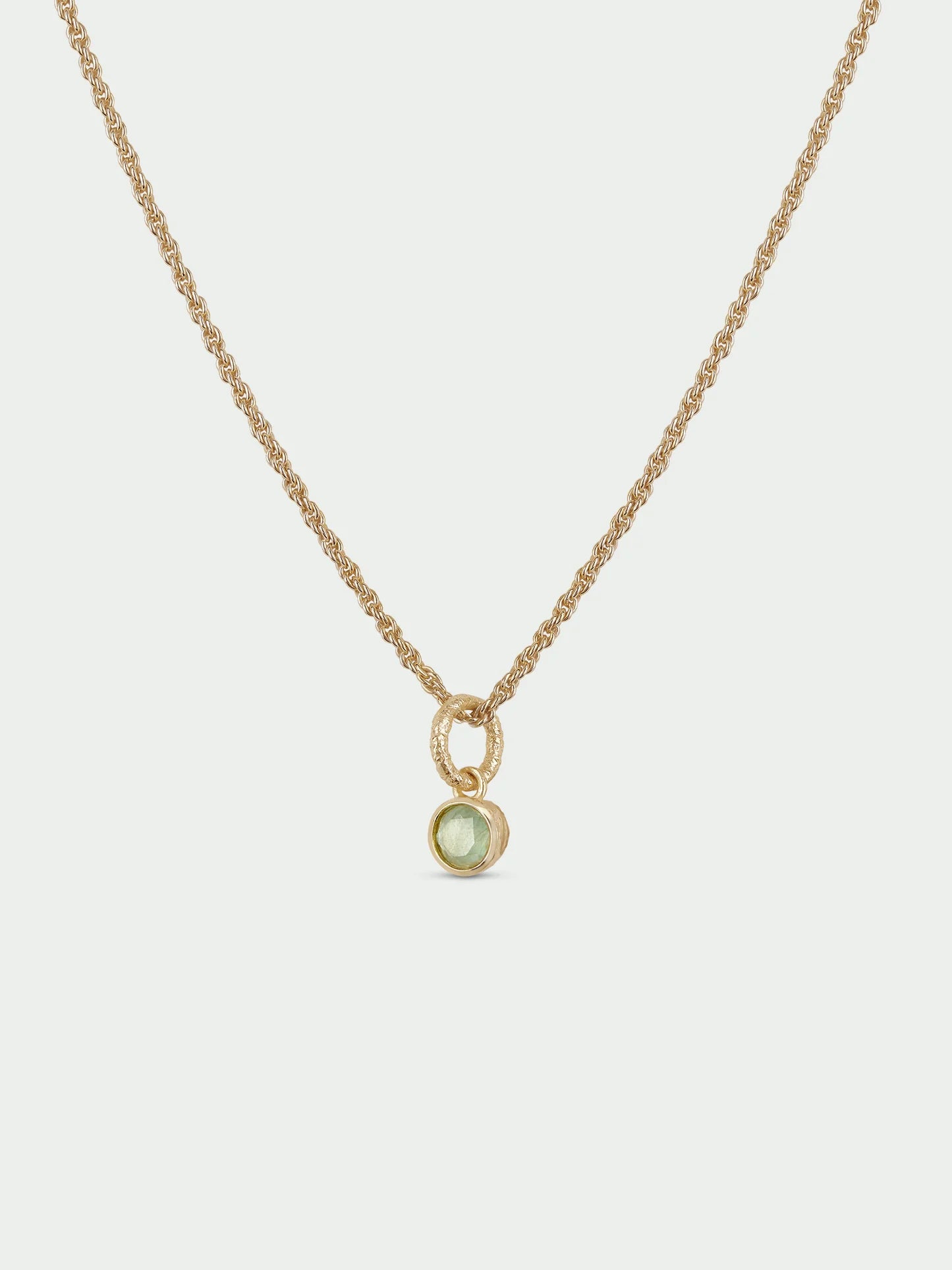 Birthstone Necklace - Gold Plated