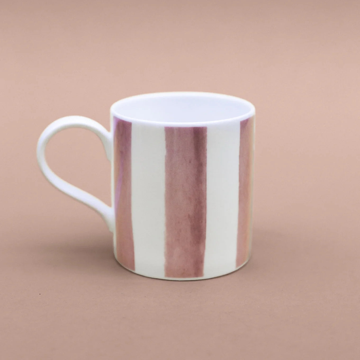Peach (Stripes) Mug