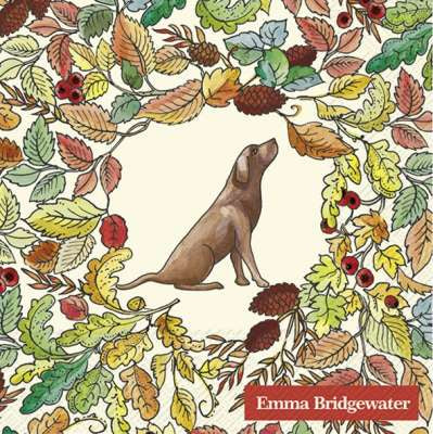 Cocktail Napkins - Emma Bridgewater Dogs In The Woods