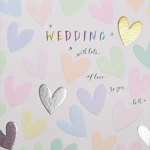 Wedding - Pastel Hearts