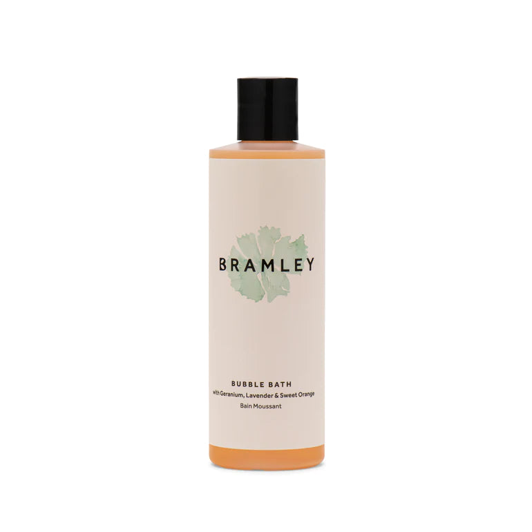 Bubble Bath 250ml - with Geranium, Lavender & Sweet Orange essential oils
