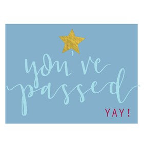 Calligraphy - You’ve Passed