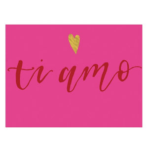 Calligraphy - Ti Amo